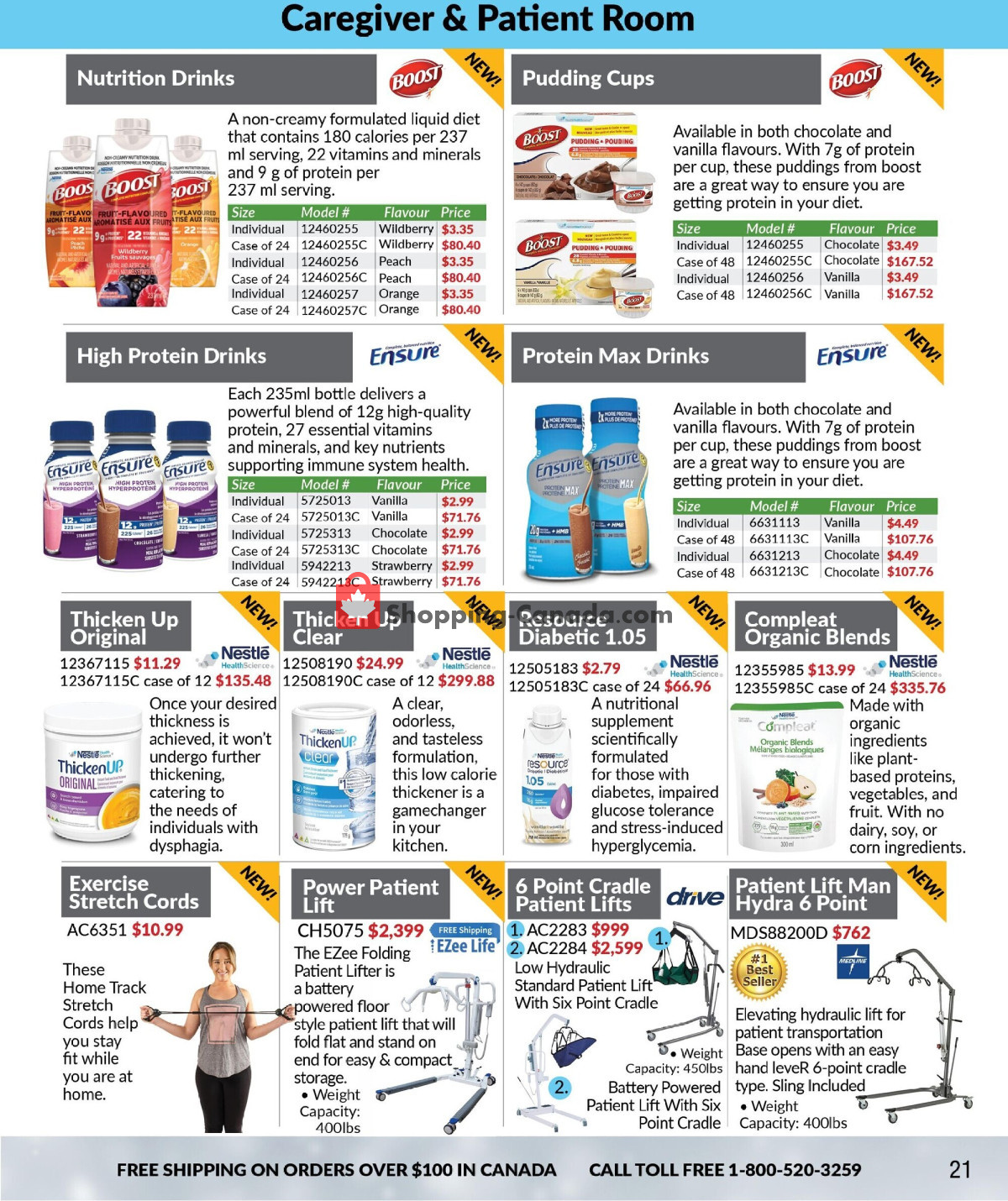 Busy Bee Tools Canada, flyer (Age Comfort 15th Anniversary Catalogue