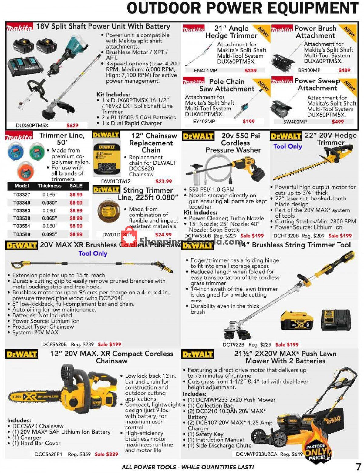 Busy Bee Tools Canada, flyer (Spring Catalog) March 30 June 17