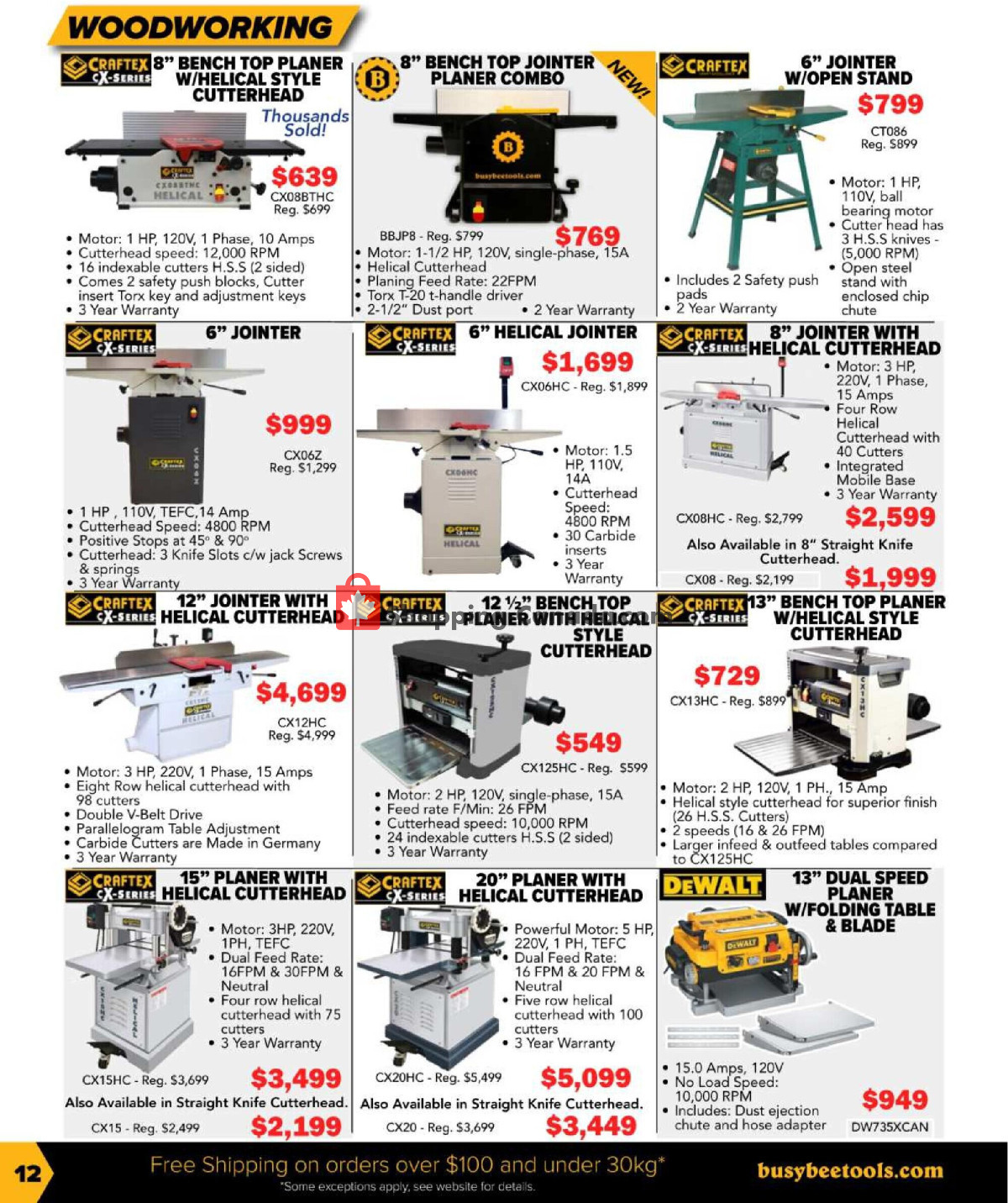 Busy Bee Tools flyer from Monday March 18, 2024 to Saturday June 1, 2024 - page 12