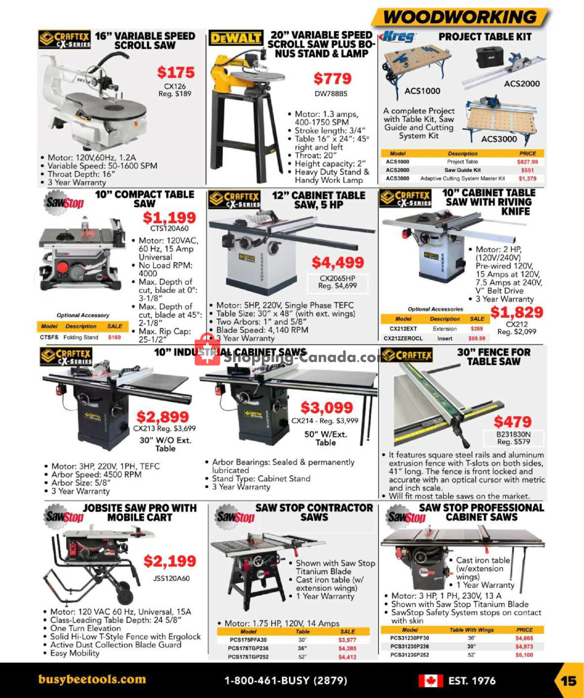 Busy Bee Tools flyer from Monday March 18, 2024 to Saturday June 1, 2024 - page 15