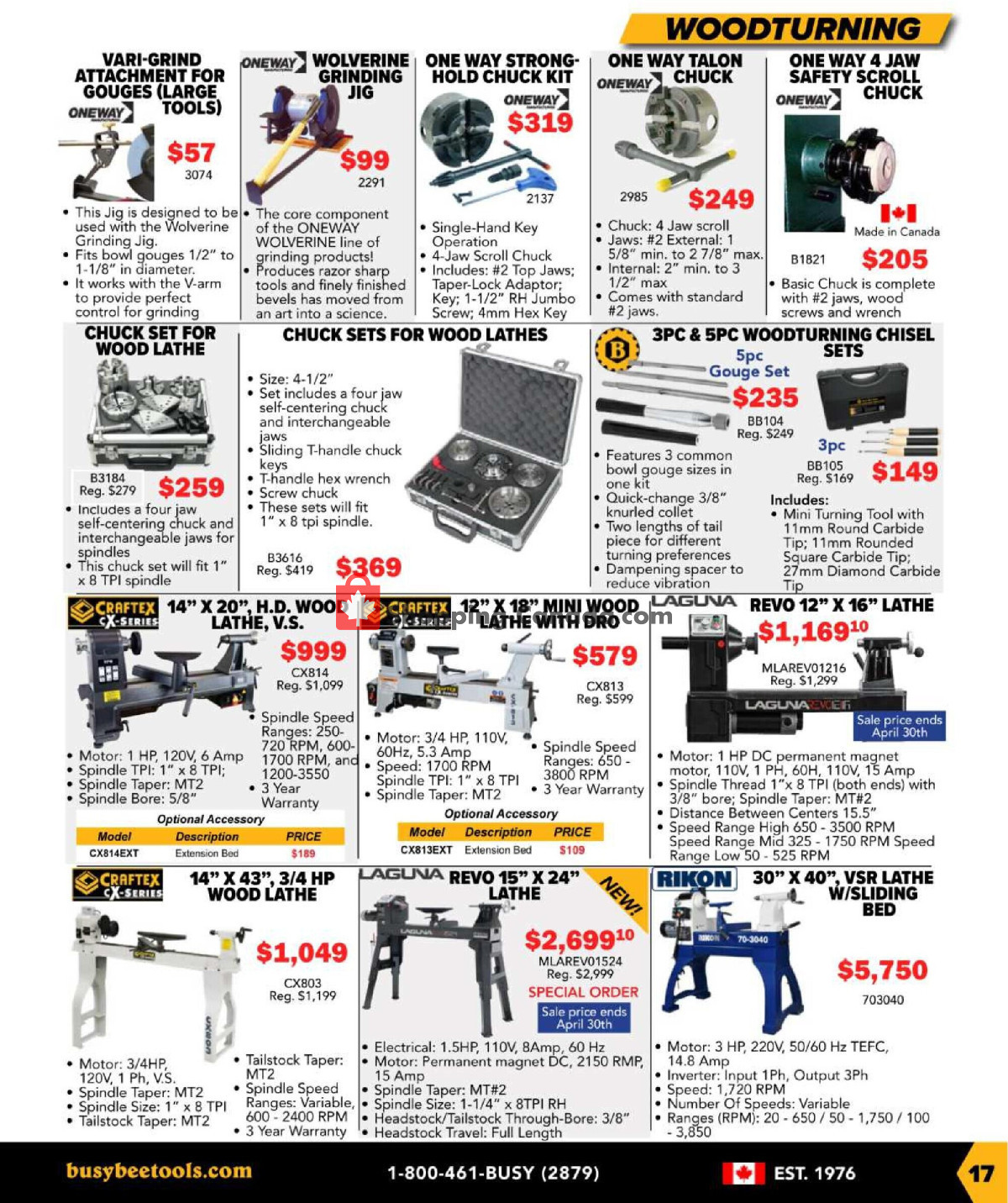 Busy Bee Tools flyer from Monday March 18, 2024 to Saturday June 1, 2024 - page 17