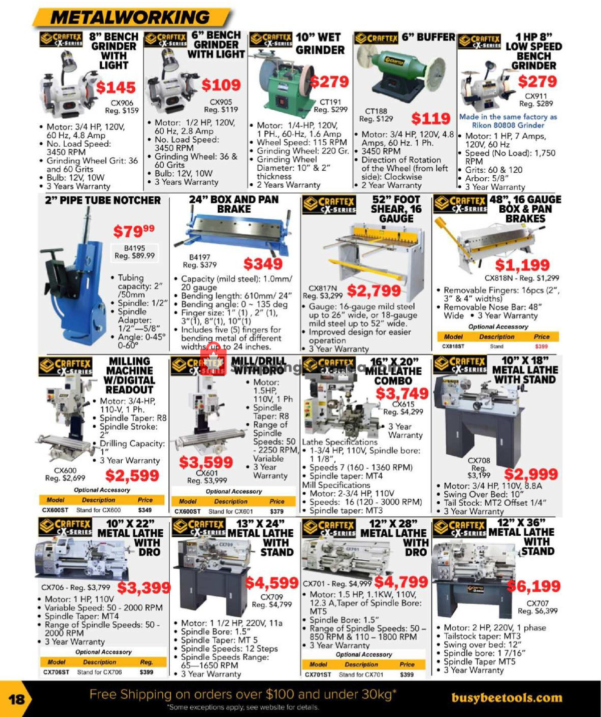 Busy Bee Tools flyer from Monday March 18, 2024 to Saturday June 1, 2024 - page 18