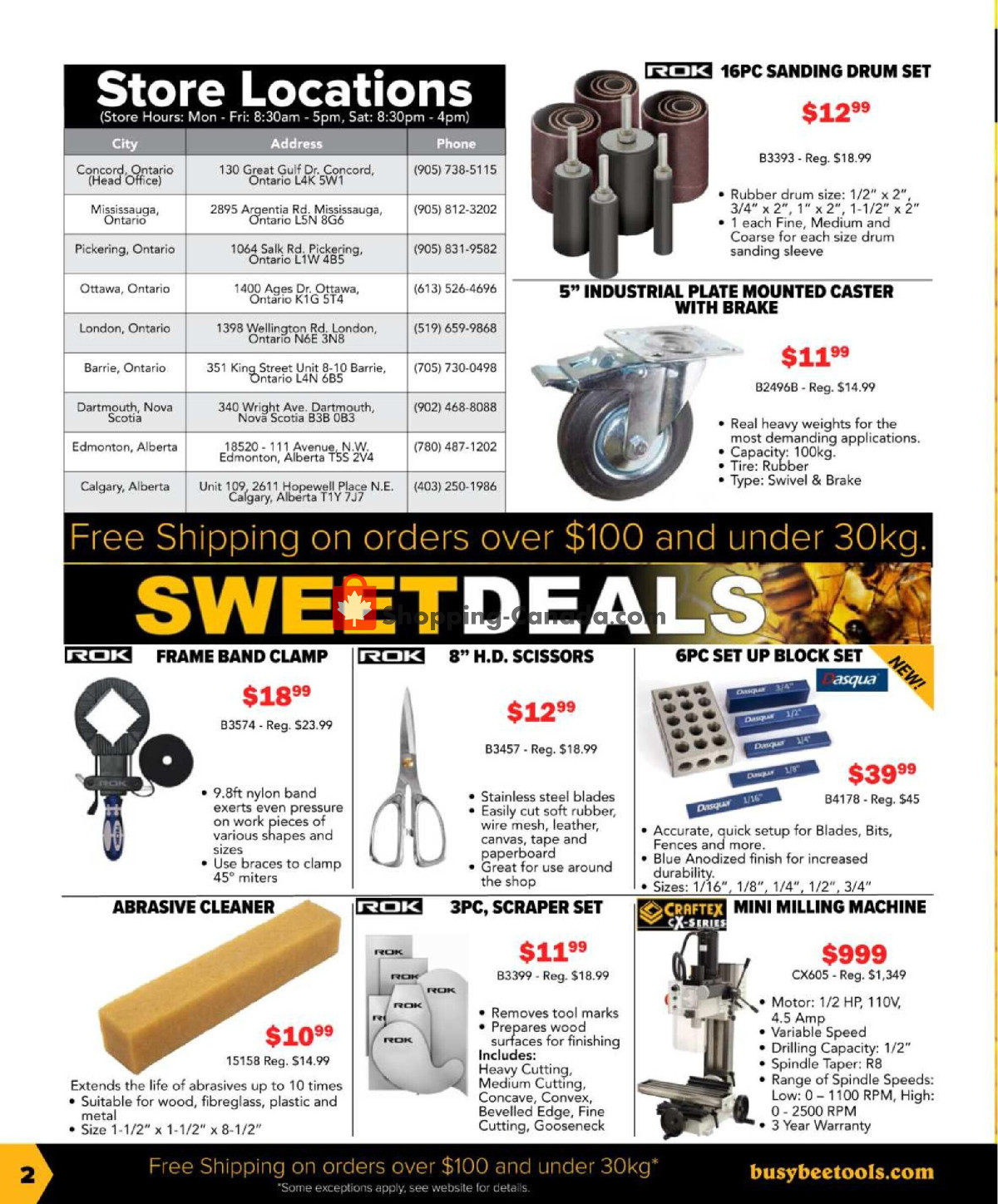 Busy Bee Tools flyer from Monday March 18, 2024 to Saturday June 1, 2024 - page 2