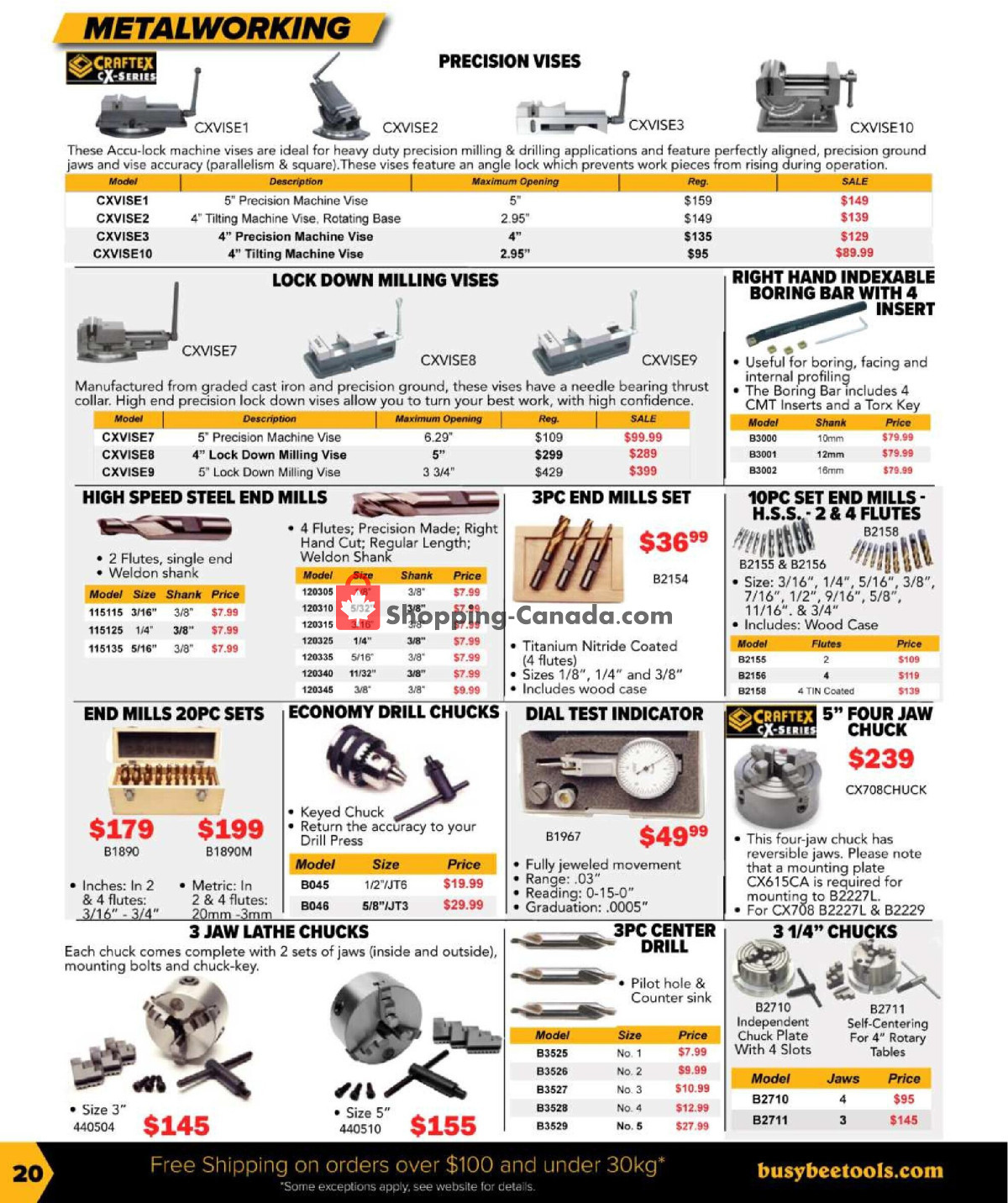 Busy Bee Tools flyer from Monday March 18, 2024 to Saturday June 1, 2024 - page 20