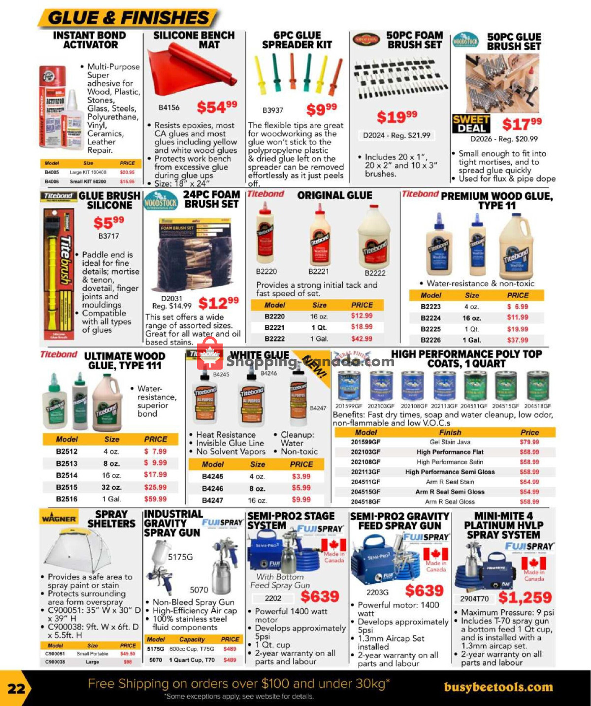 Busy Bee Tools flyer from Monday March 18, 2024 to Saturday June 1, 2024 - page 22