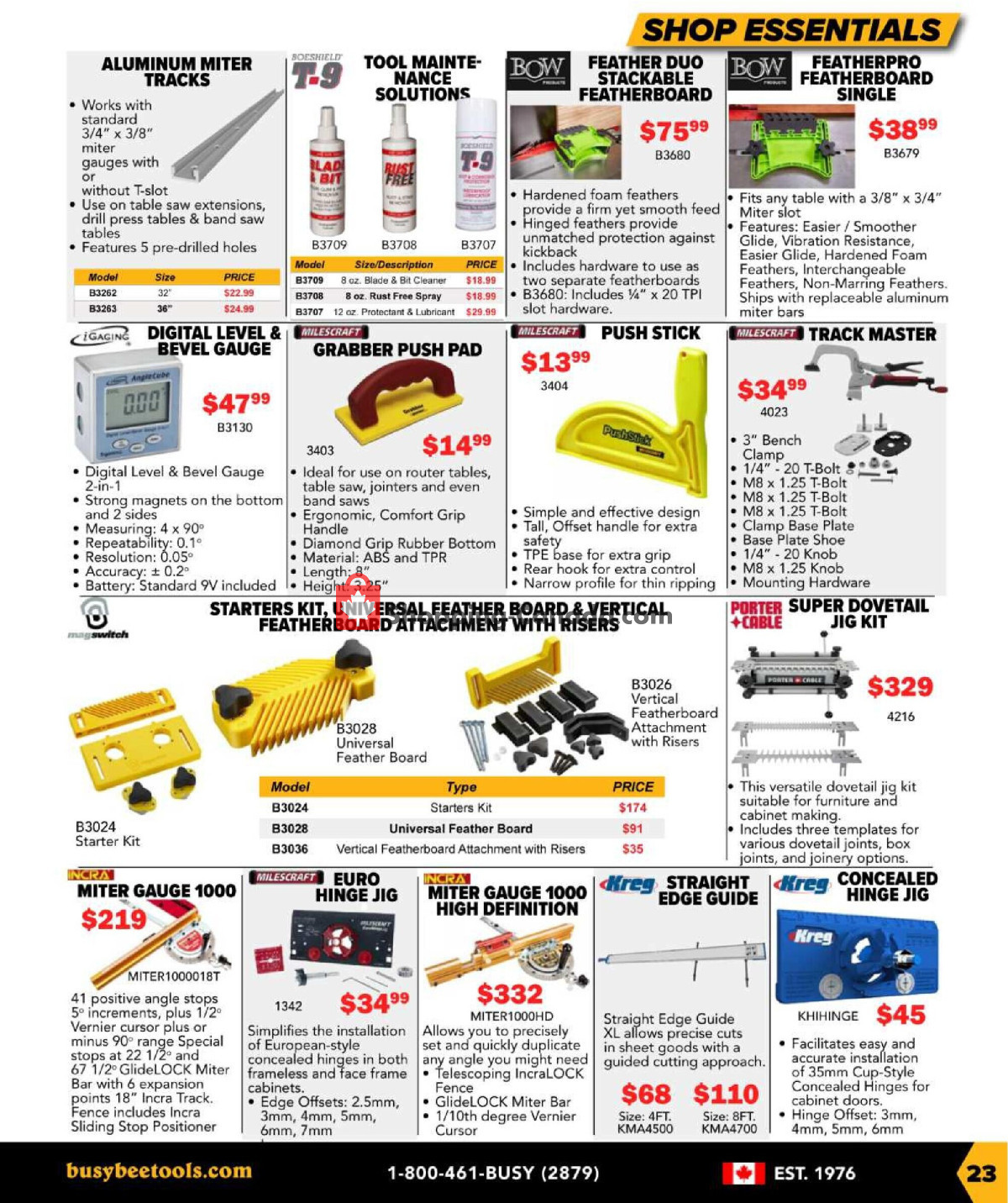 Busy Bee Tools flyer from Monday March 18, 2024 to Saturday June 1, 2024 - page 23