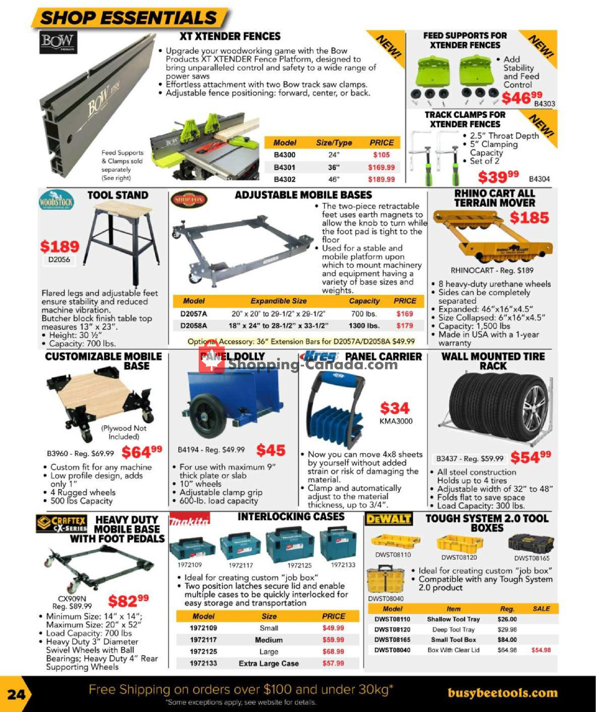 Busy Bee Tools flyer from Monday March 18, 2024 to Saturday June 1, 2024 - page 24