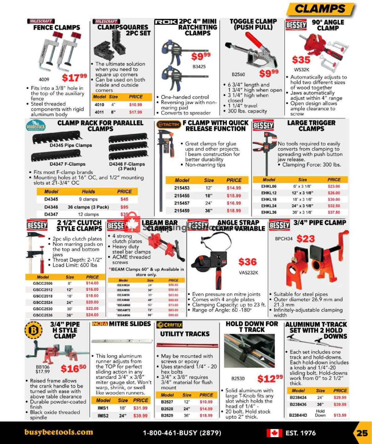 Busy Bee Tools flyer from Monday March 18, 2024 to Saturday June 1, 2024 - page 25