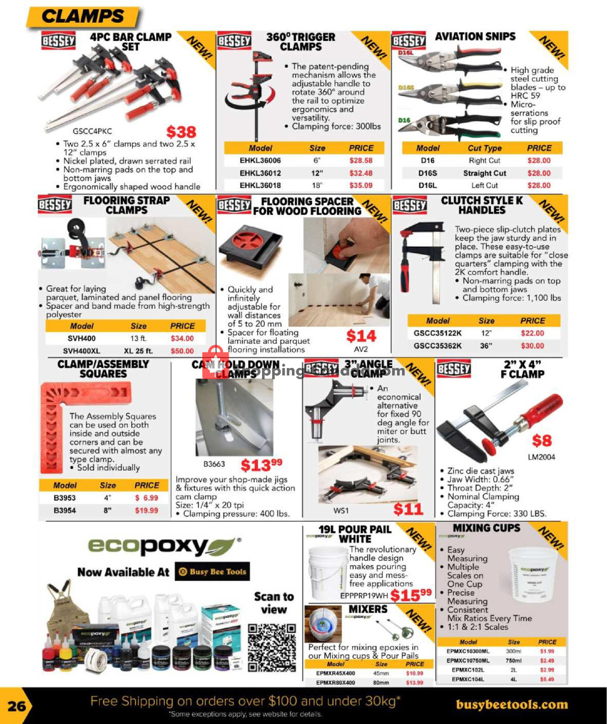 Busy Bee Tools flyer from Monday March 18, 2024 to Saturday June 1, 2024 - page 26