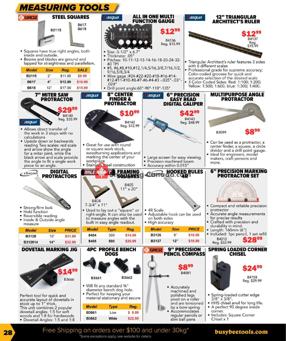 Busy Bee Tools flyer from Monday March 18, 2024 to Saturday June 1, 2024 - page 28