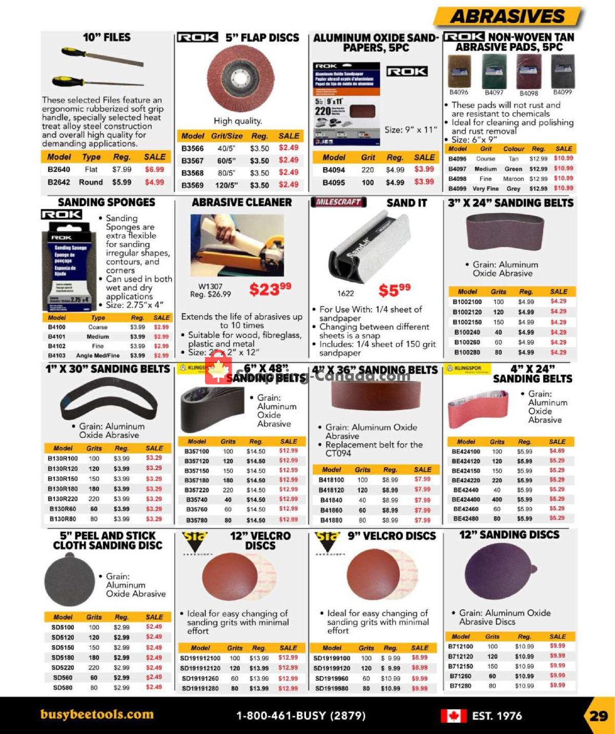 Busy Bee Tools flyer from Monday March 18, 2024 to Saturday June 1, 2024 - page 29