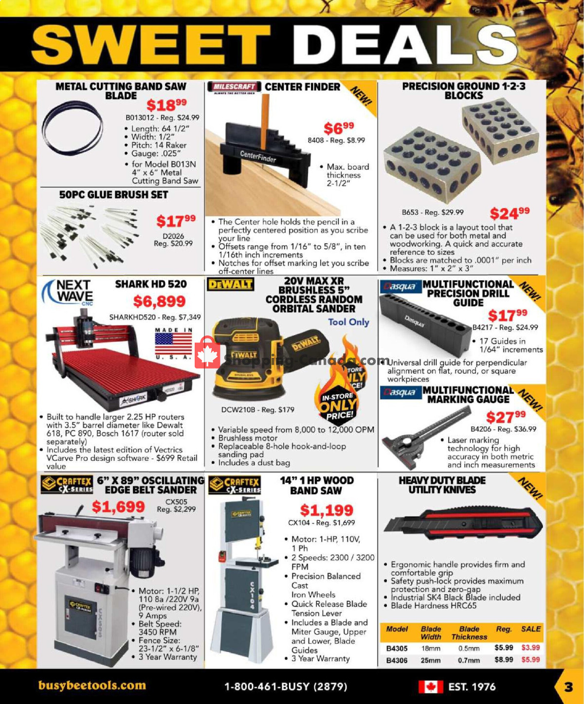 Busy Bee Tools flyer from Monday March 18, 2024 to Saturday June 1, 2024 - page 3