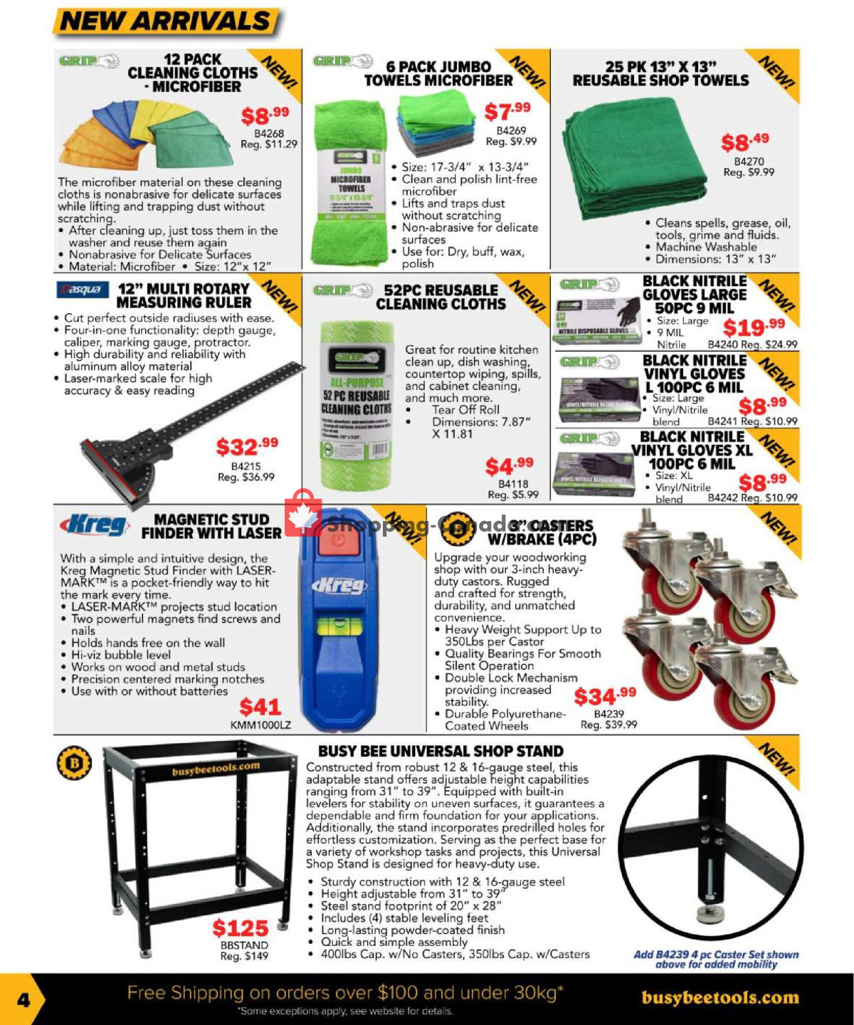 Busy Bee Tools flyer from Monday March 18, 2024 to Saturday June 1, 2024 - page 4