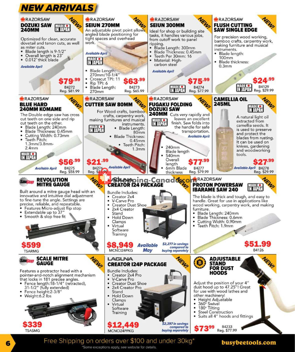 Busy Bee Tools flyer from Monday March 18, 2024 to Saturday June 1, 2024 - page 6