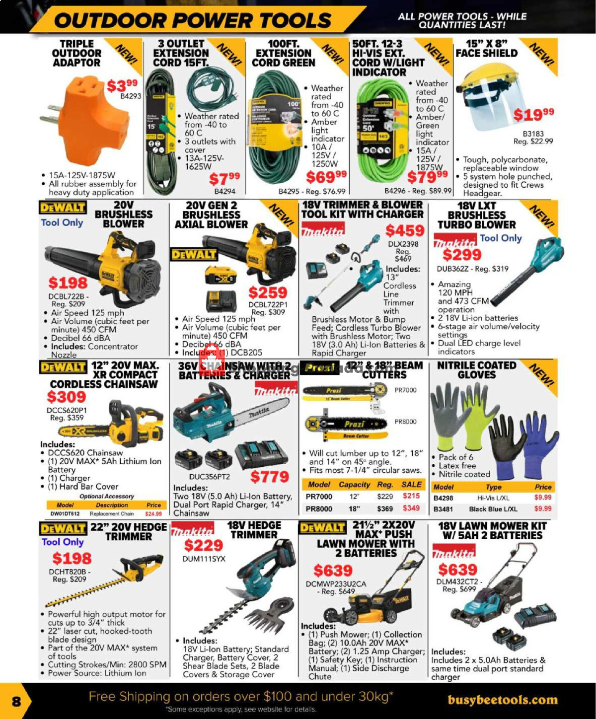 Busy Bee Tools flyer from Monday March 18, 2024 to Saturday June 1, 2024 - page 8