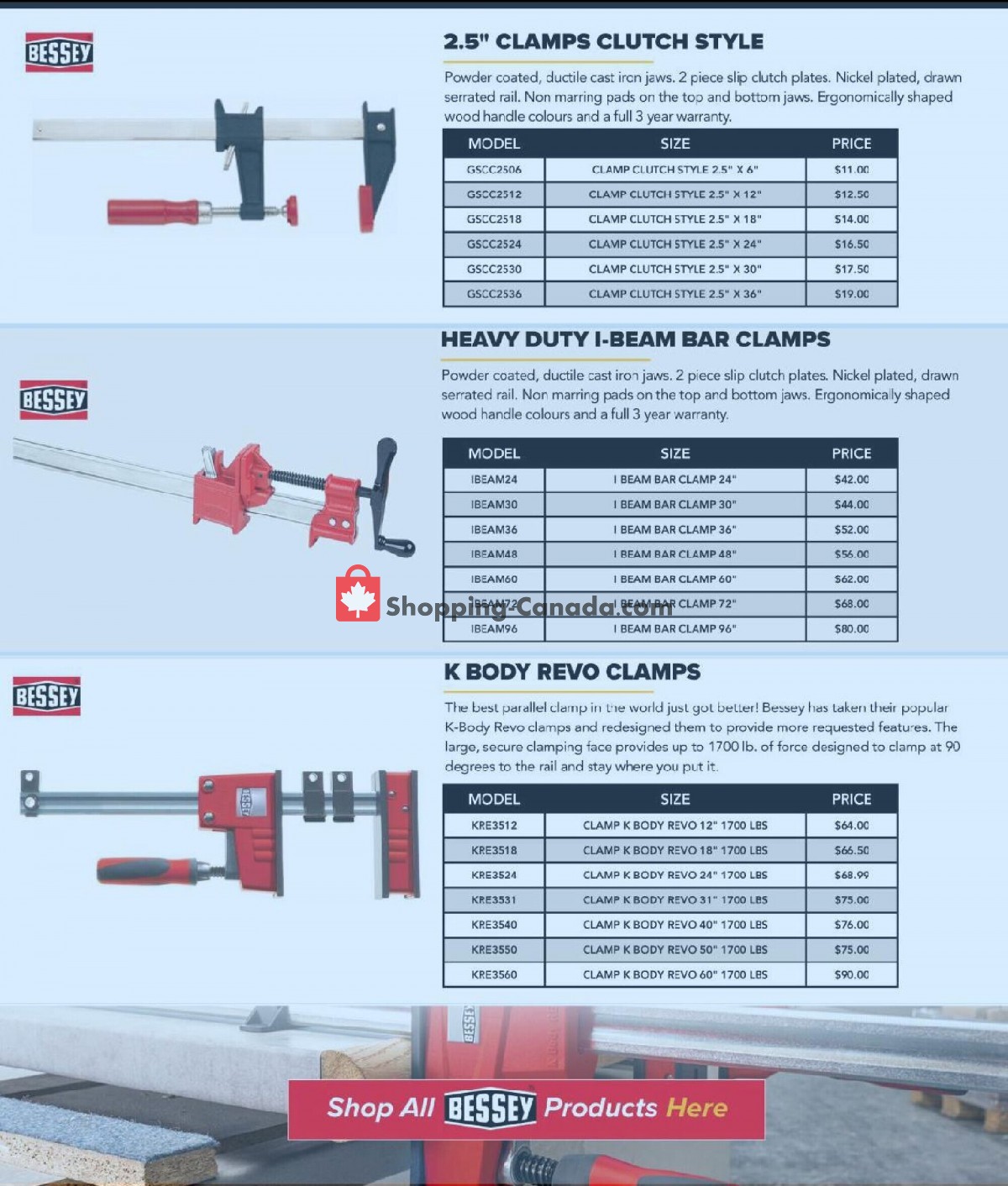 Busy Bee Tools Canada, flyer (Summer Catalogue 2022) June 8 August