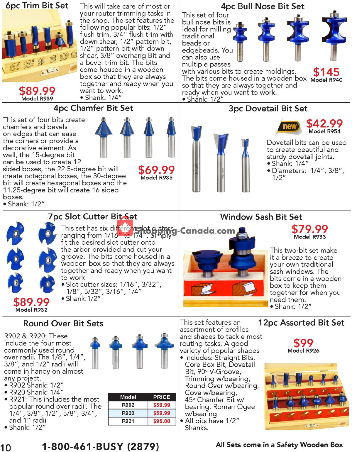 Busy Bee Tools Canada, flyer - (Tools Router Bit & Accessories ...