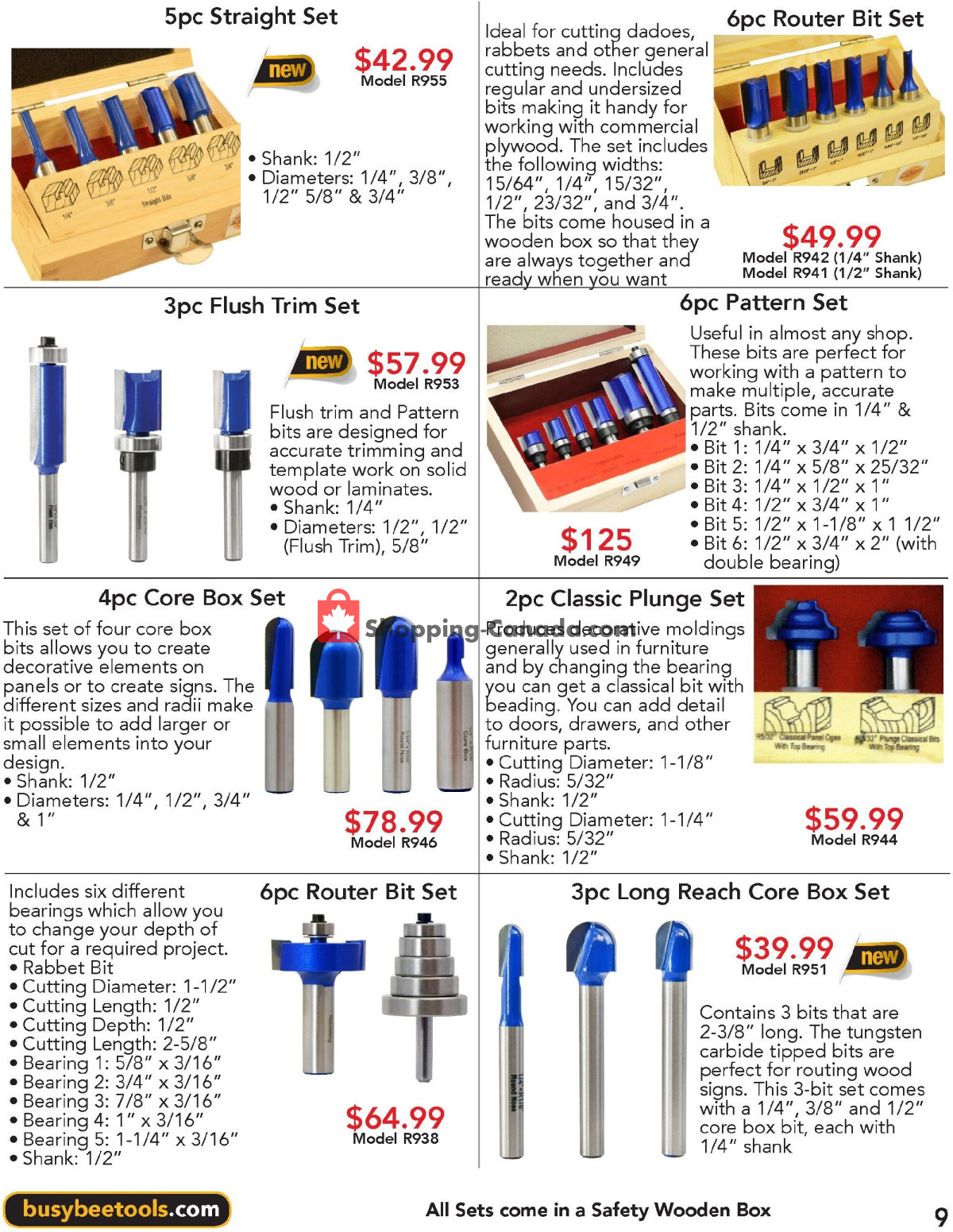 Busy Bee Tools Canada, flyer - (Tools Router Bit & Accessories ...