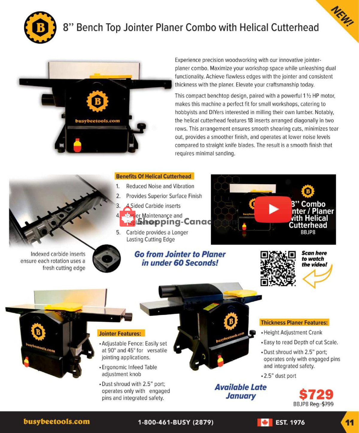 Busy Bee Tools flyer from Monday January 8, 2024 to Saturday March 16, 2024 - page 11