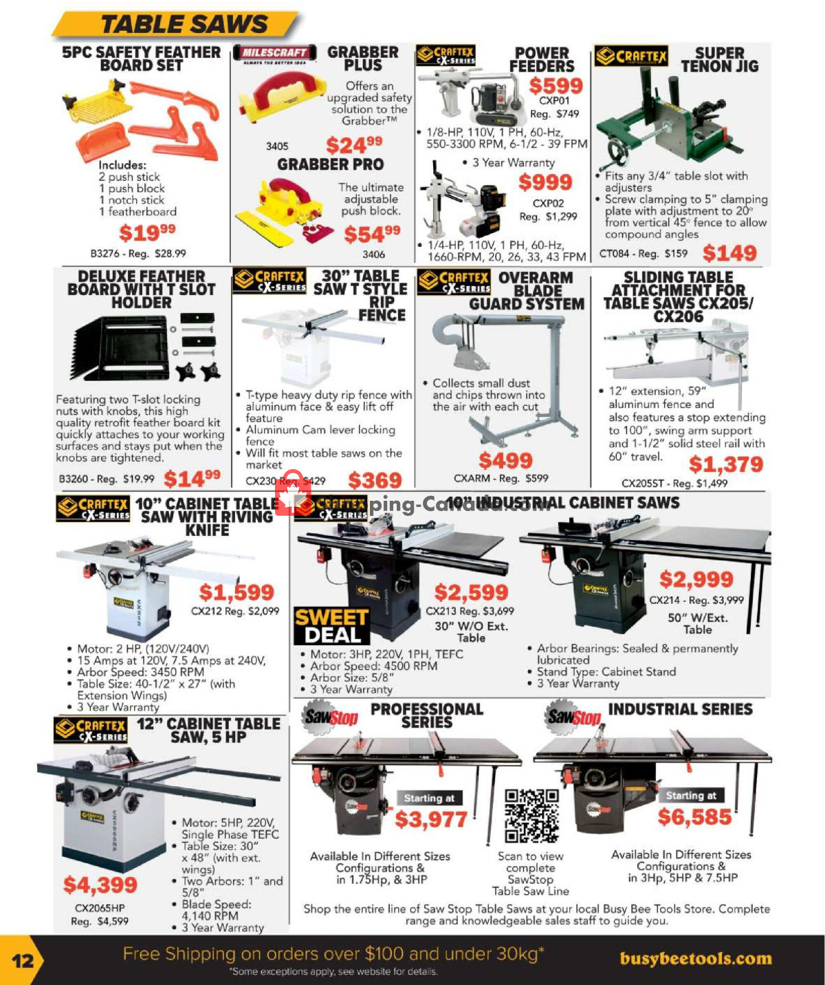 Busy Bee Tools flyer from Monday January 8, 2024 to Saturday March 16, 2024 - page 12