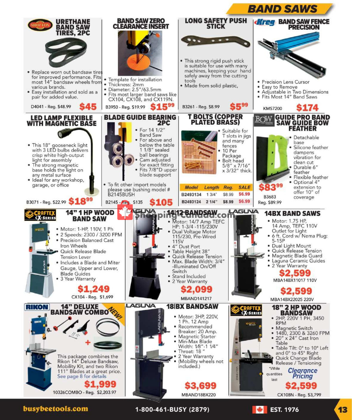 Busy Bee Tools flyer from Monday January 8, 2024 to Saturday March 16, 2024 - page 13