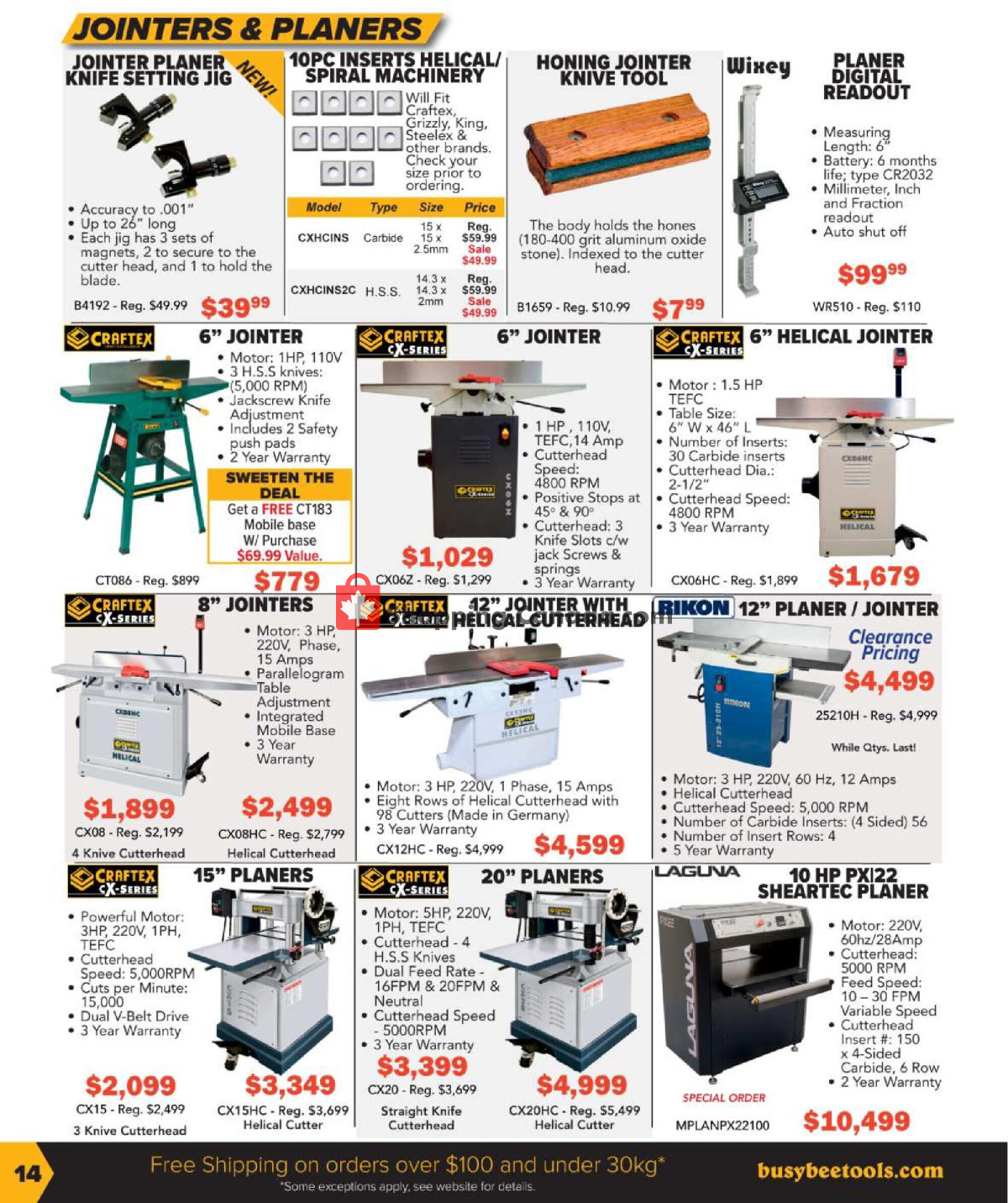 Busy Bee Tools flyer from Monday January 8, 2024 to Saturday March 16, 2024 - page 14