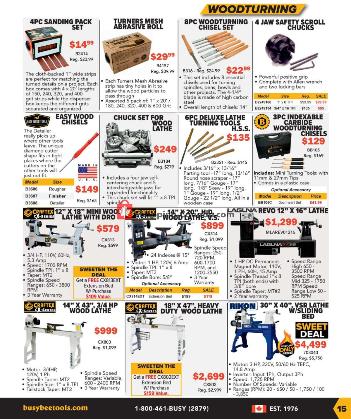 Busy Bee Tools flyer from Monday January 8, 2024 to Saturday March 16, 2024 - page 15