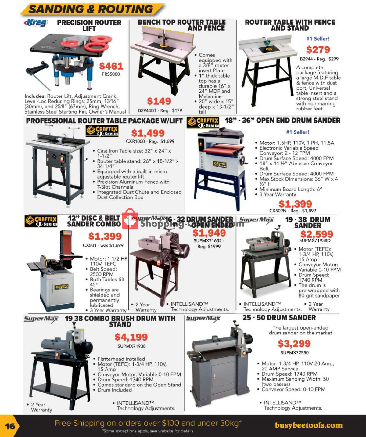 Busy Bee Tools flyer from Monday January 8, 2024 to Saturday March 16, 2024 - page 16