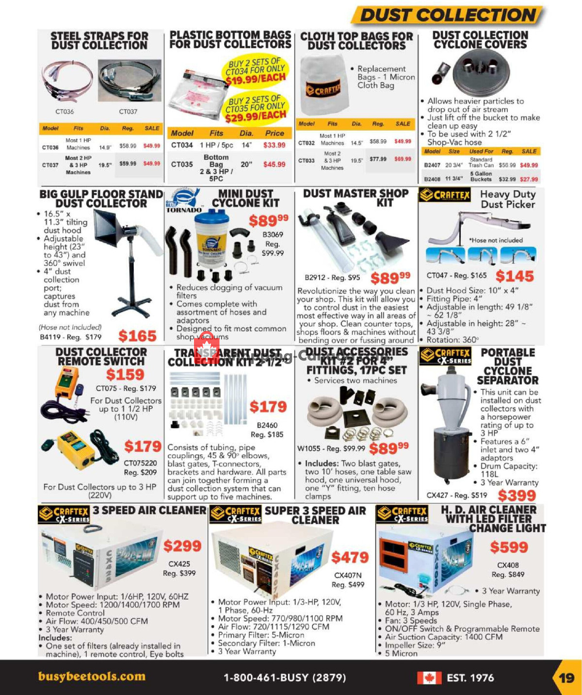 Busy Bee Tools flyer from Monday January 8, 2024 to Saturday March 16, 2024 - page 19
