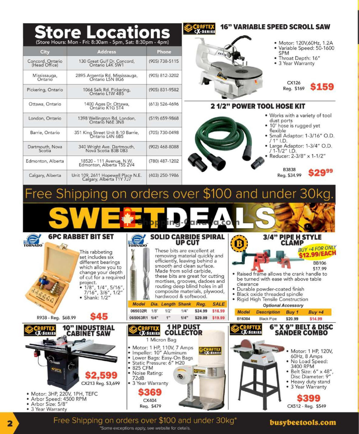Busy Bee Tools flyer from Monday January 8, 2024 to Saturday March 16, 2024 - page 2
