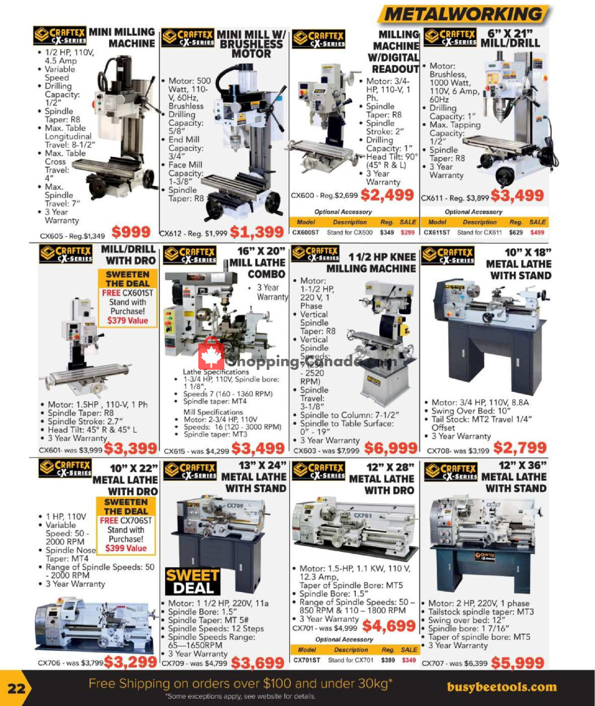 Busy Bee Tools flyer from Monday January 8, 2024 to Saturday March 16, 2024 - page 22