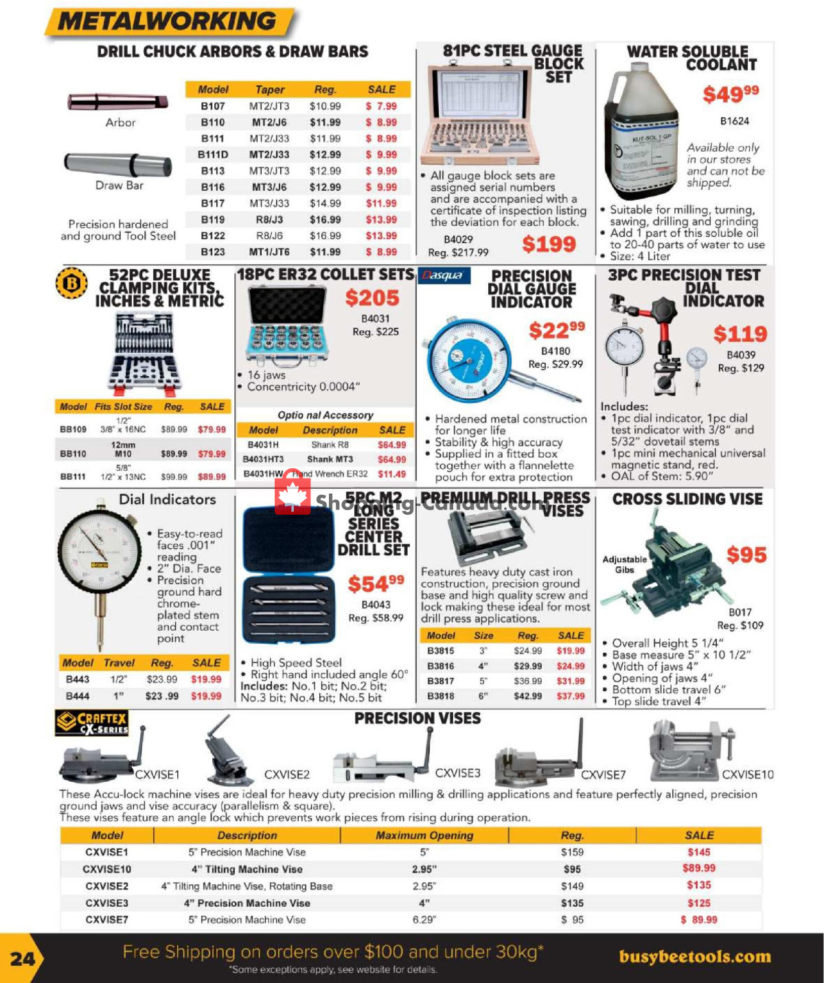 Busy Bee Tools flyer from Monday January 8, 2024 to Saturday March 16, 2024 - page 24