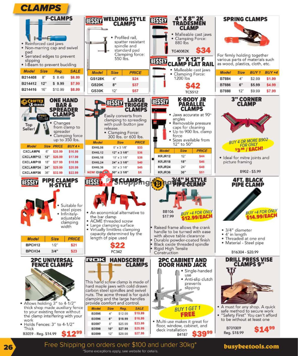 Busy Bee Tools flyer from Monday January 8, 2024 to Saturday March 16, 2024 - page 26