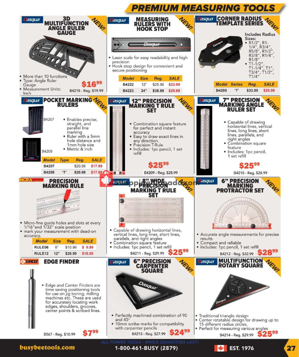 Busy Bee Tools flyer from Monday January 8, 2024 to Saturday March 16, 2024 - page 27