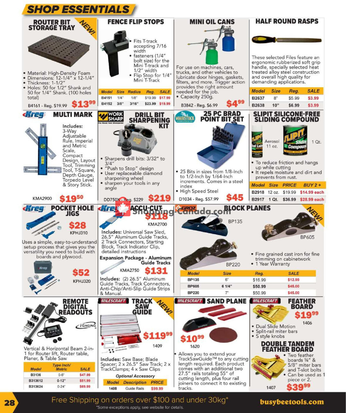Busy Bee Tools flyer from Monday January 8, 2024 to Saturday March 16, 2024 - page 28