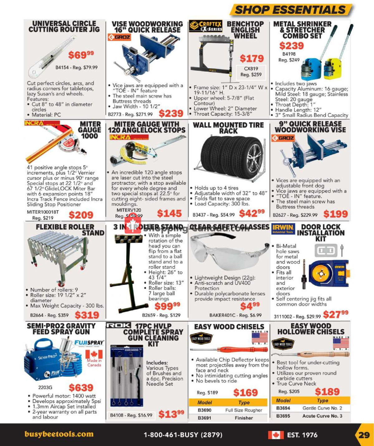 Busy Bee Tools flyer from Monday January 8, 2024 to Saturday March 16, 2024 - page 29