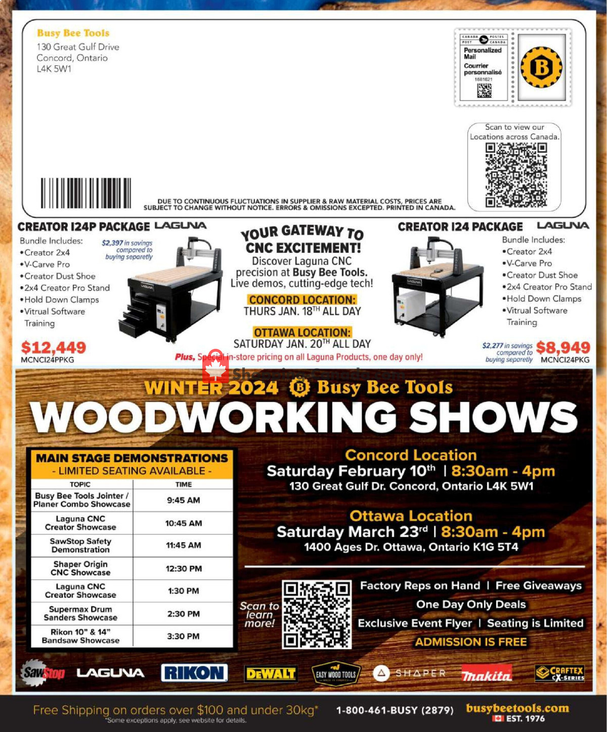 Busy Bee Tools flyer from Monday January 8, 2024 to Saturday March 16, 2024 - page 32