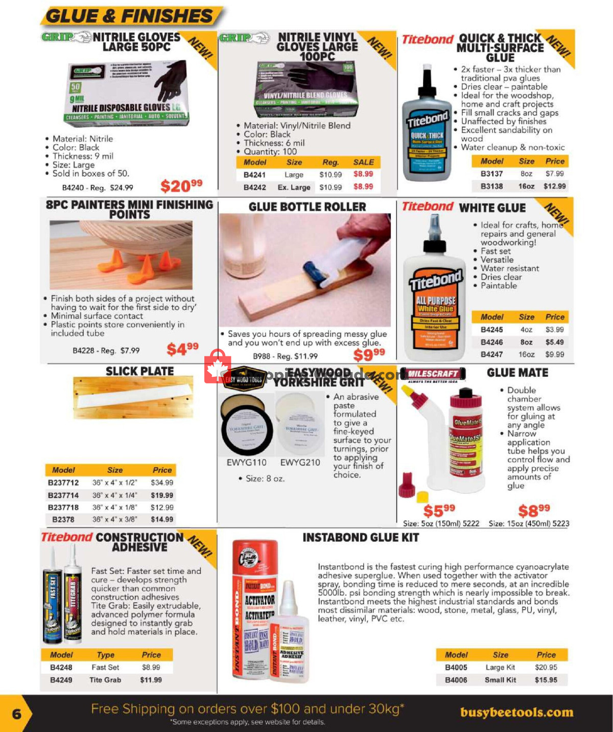 Busy Bee Tools flyer from Monday January 8, 2024 to Saturday March 16, 2024 - page 6