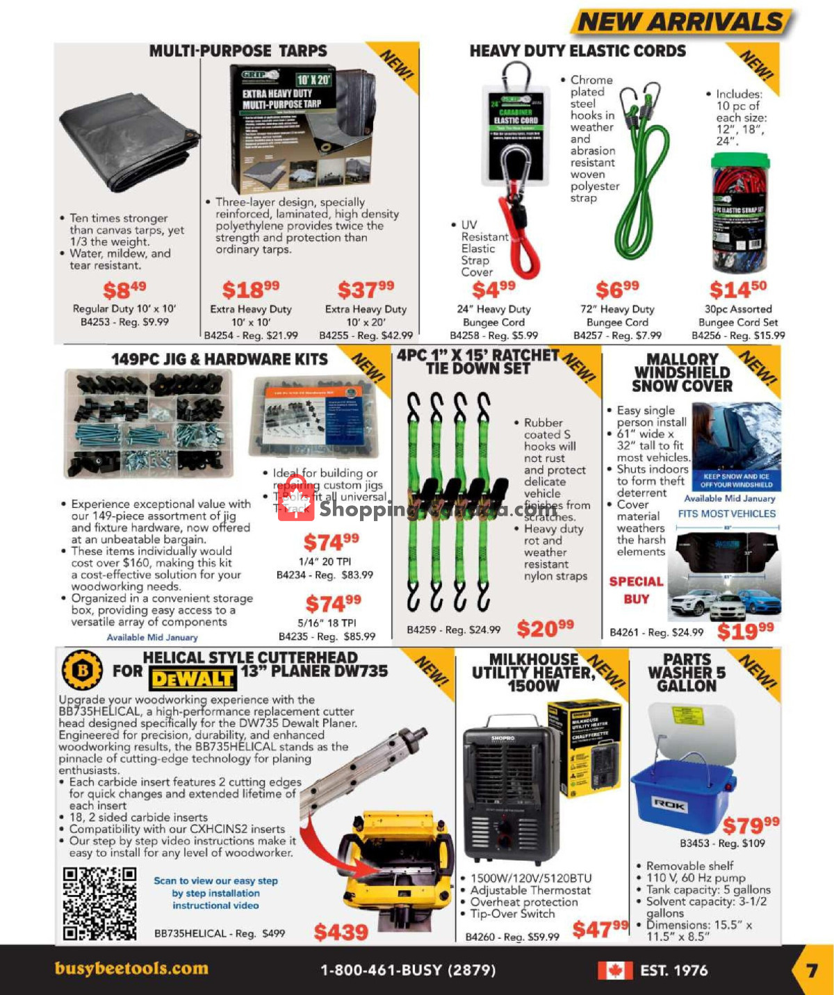 Busy Bee Tools flyer from Monday January 8, 2024 to Saturday March 16, 2024 - page 7