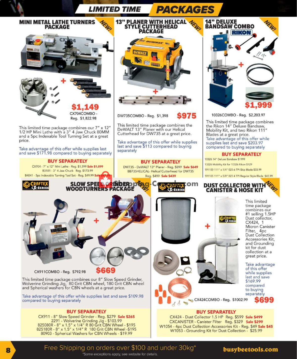 Busy Bee Tools flyer from Monday January 8, 2024 to Saturday March 16, 2024 - page 8