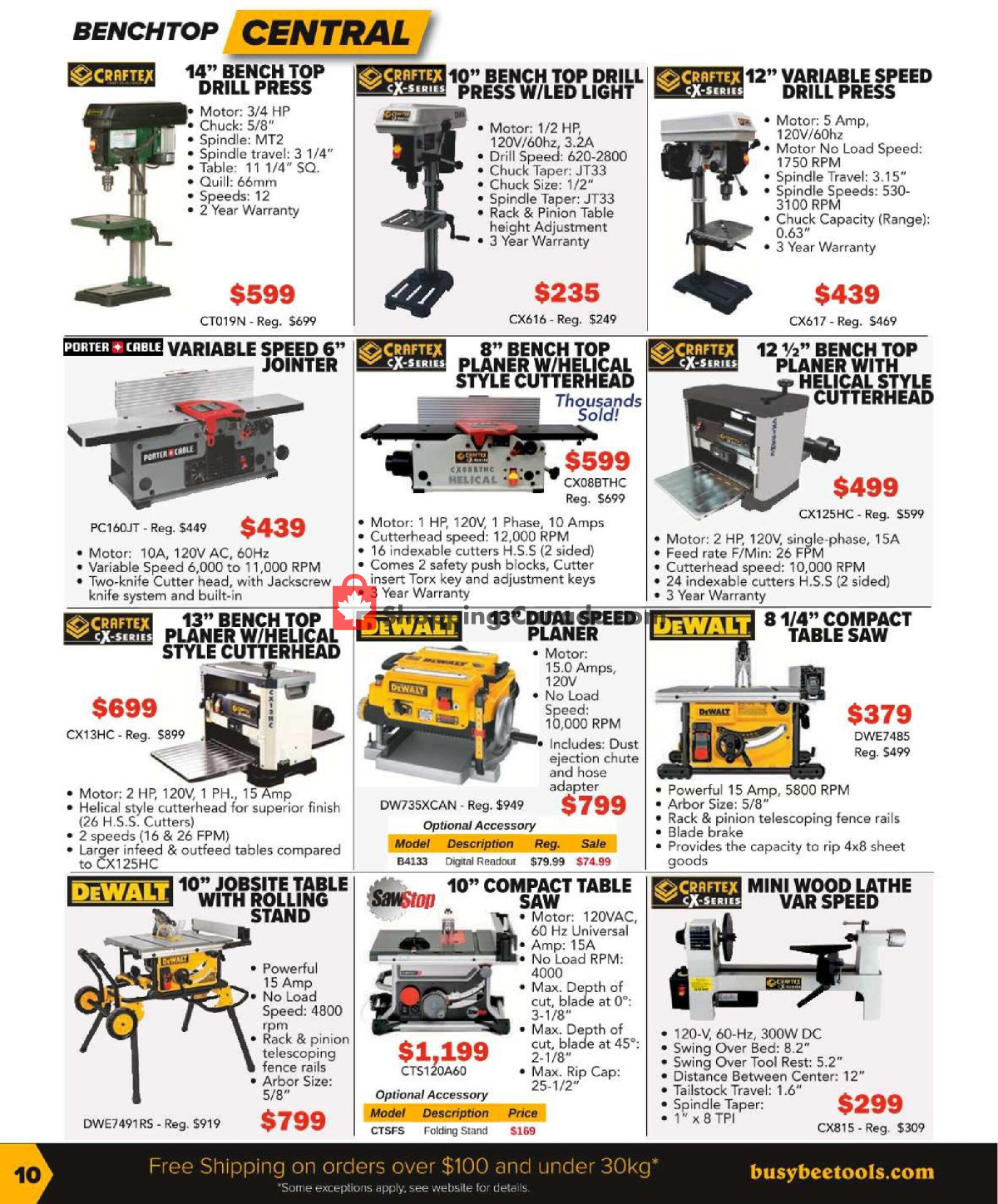 Busy Bee Tools flyer from Monday January 8, 2024 to Saturday March 16, 2024 - page 10