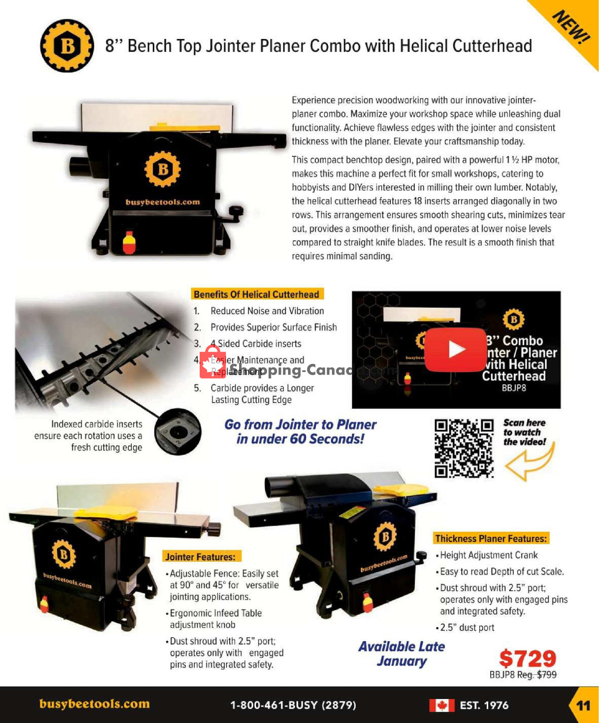 Busy Bee Tools flyer from Monday January 8, 2024 to Saturday March 16, 2024 - page 11