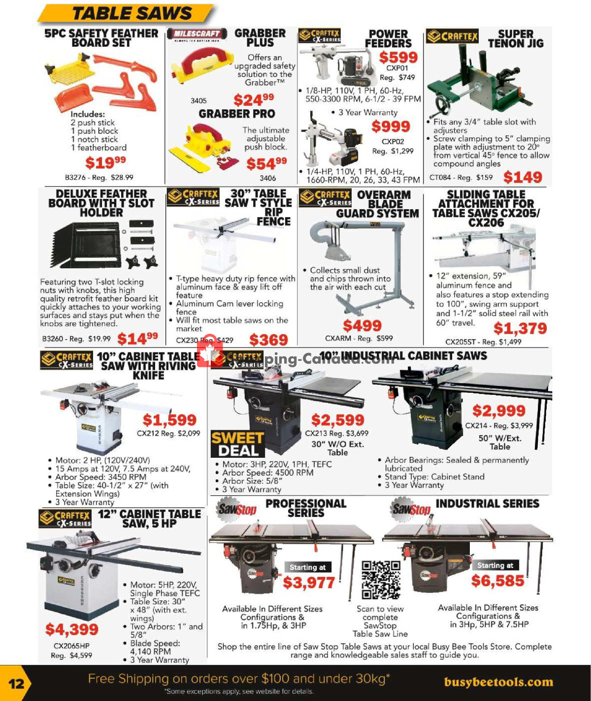 Busy Bee Tools flyer from Monday January 8, 2024 to Saturday March 16, 2024 - page 12