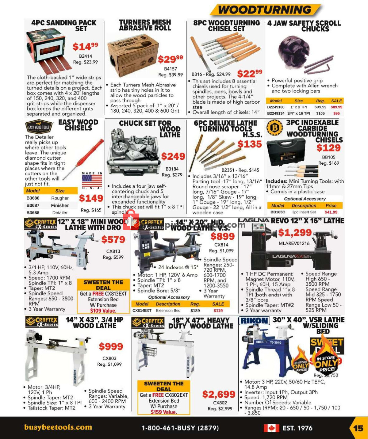 Busy Bee Tools flyer from Monday January 8, 2024 to Saturday March 16, 2024 - page 15