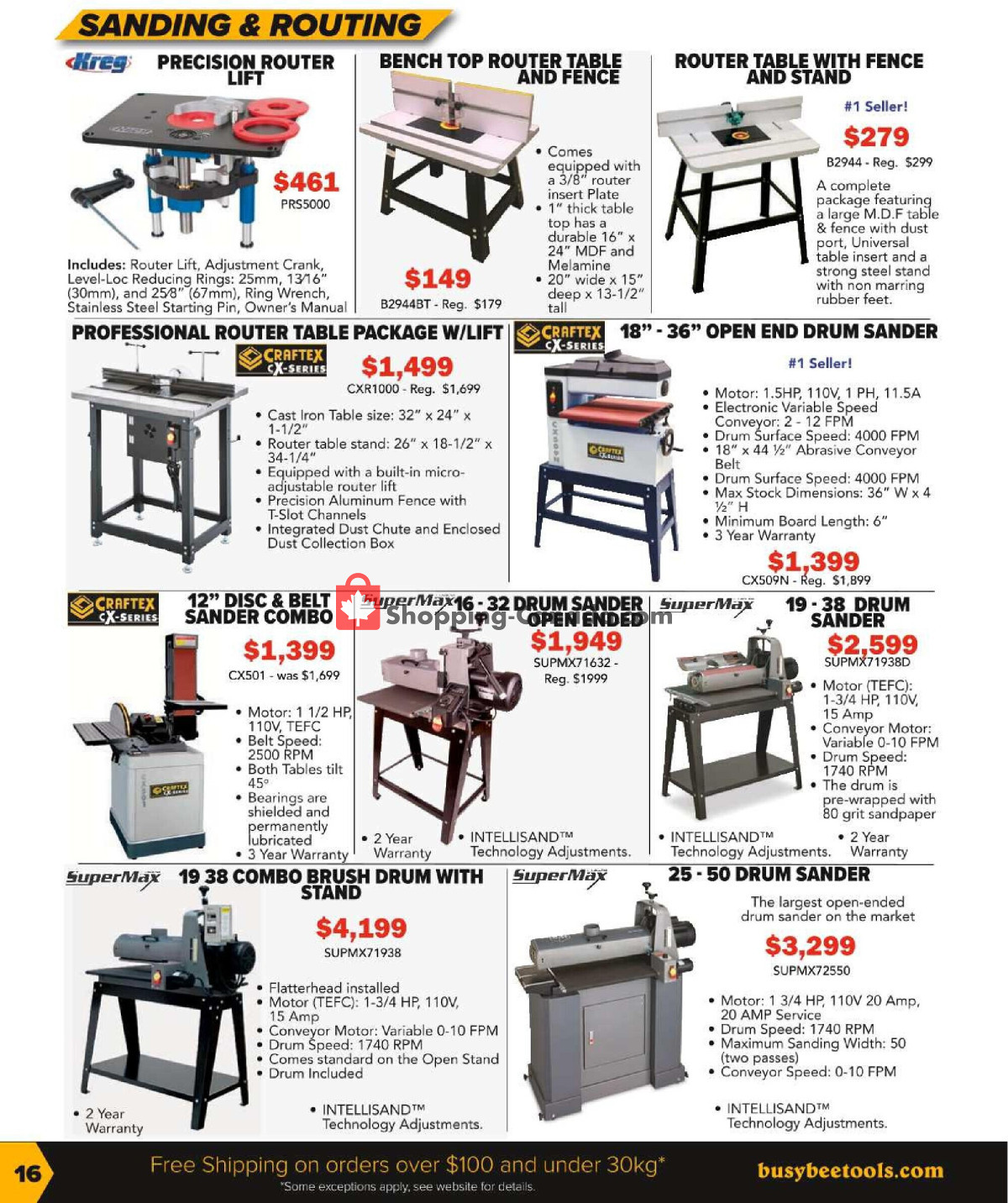 Busy Bee Tools flyer from Monday January 8, 2024 to Saturday March 16, 2024 - page 16