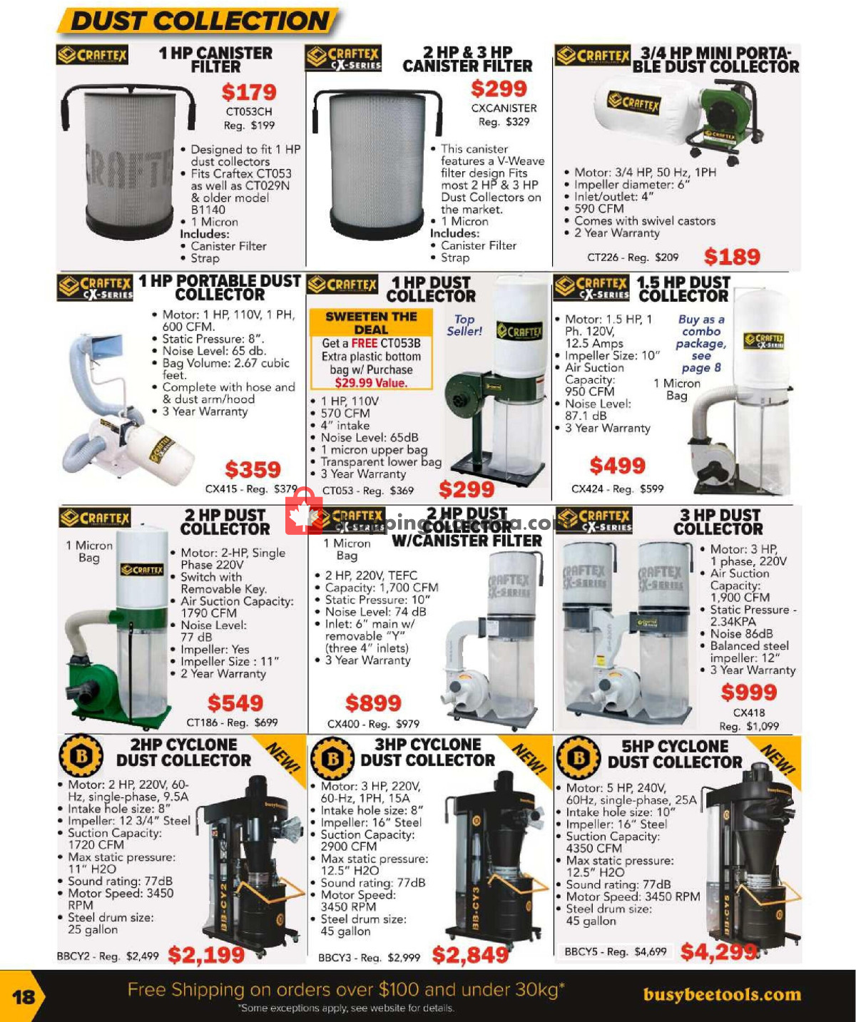 Busy Bee Tools flyer from Monday January 8, 2024 to Saturday March 16, 2024 - page 18
