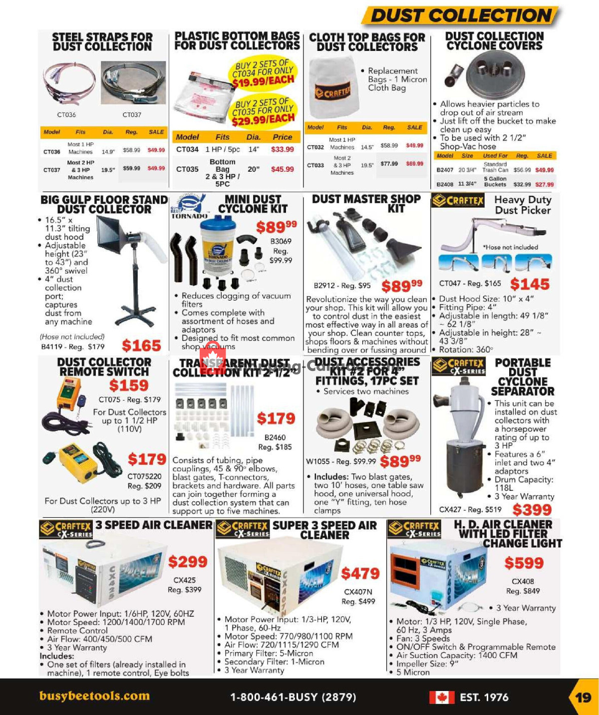 Busy Bee Tools flyer from Monday January 8, 2024 to Saturday March 16, 2024 - page 19