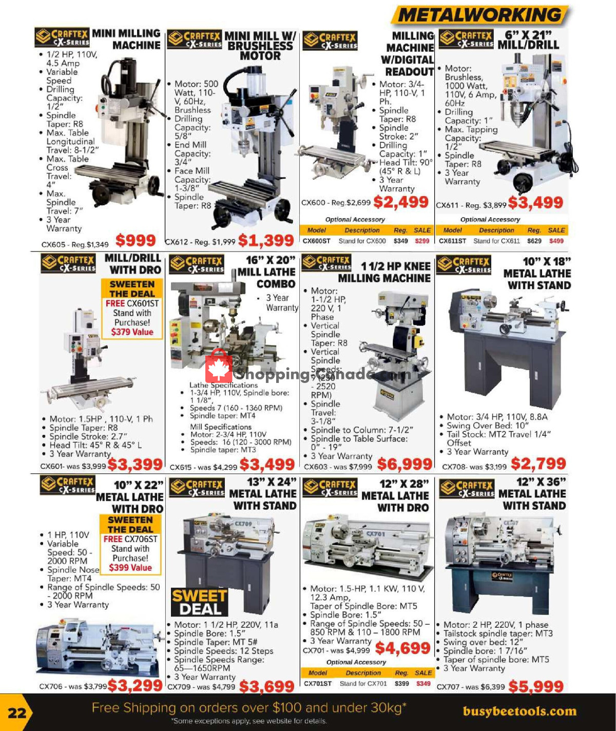 Busy Bee Tools flyer from Monday January 8, 2024 to Saturday March 16, 2024 - page 22