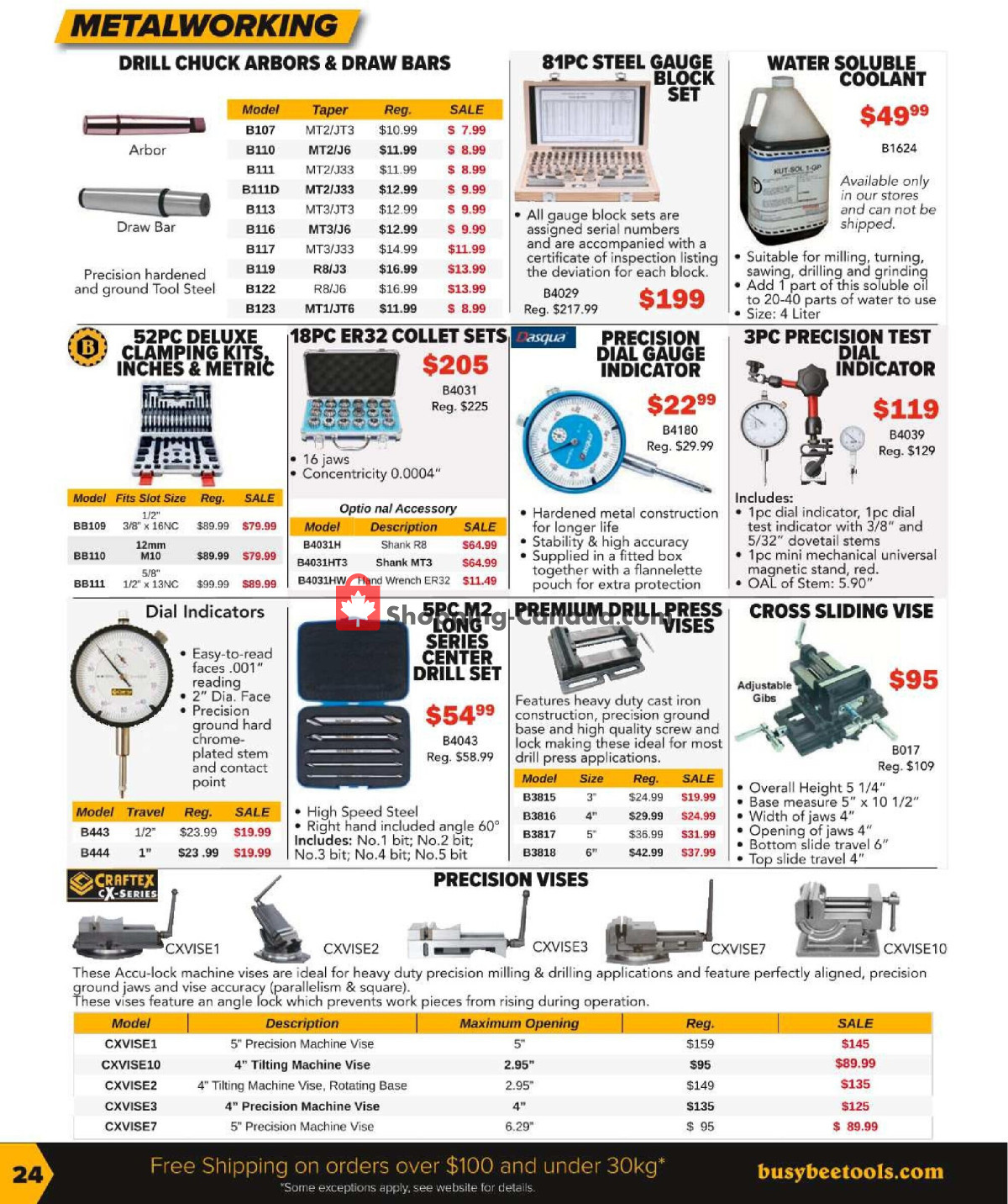 Busy Bee Tools flyer from Monday January 8, 2024 to Saturday March 16, 2024 - page 24