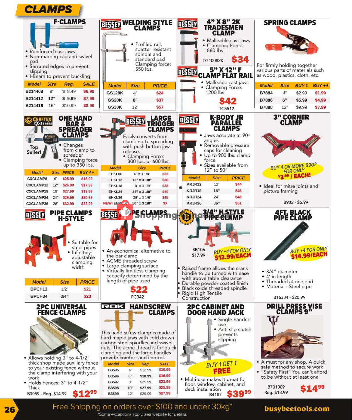 Busy Bee Tools flyer from Monday January 8, 2024 to Saturday March 16, 2024 - page 26